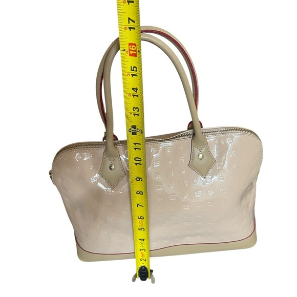 Arcadia Hand beige/ red Italian Bag size OS - Picture 8 of 16